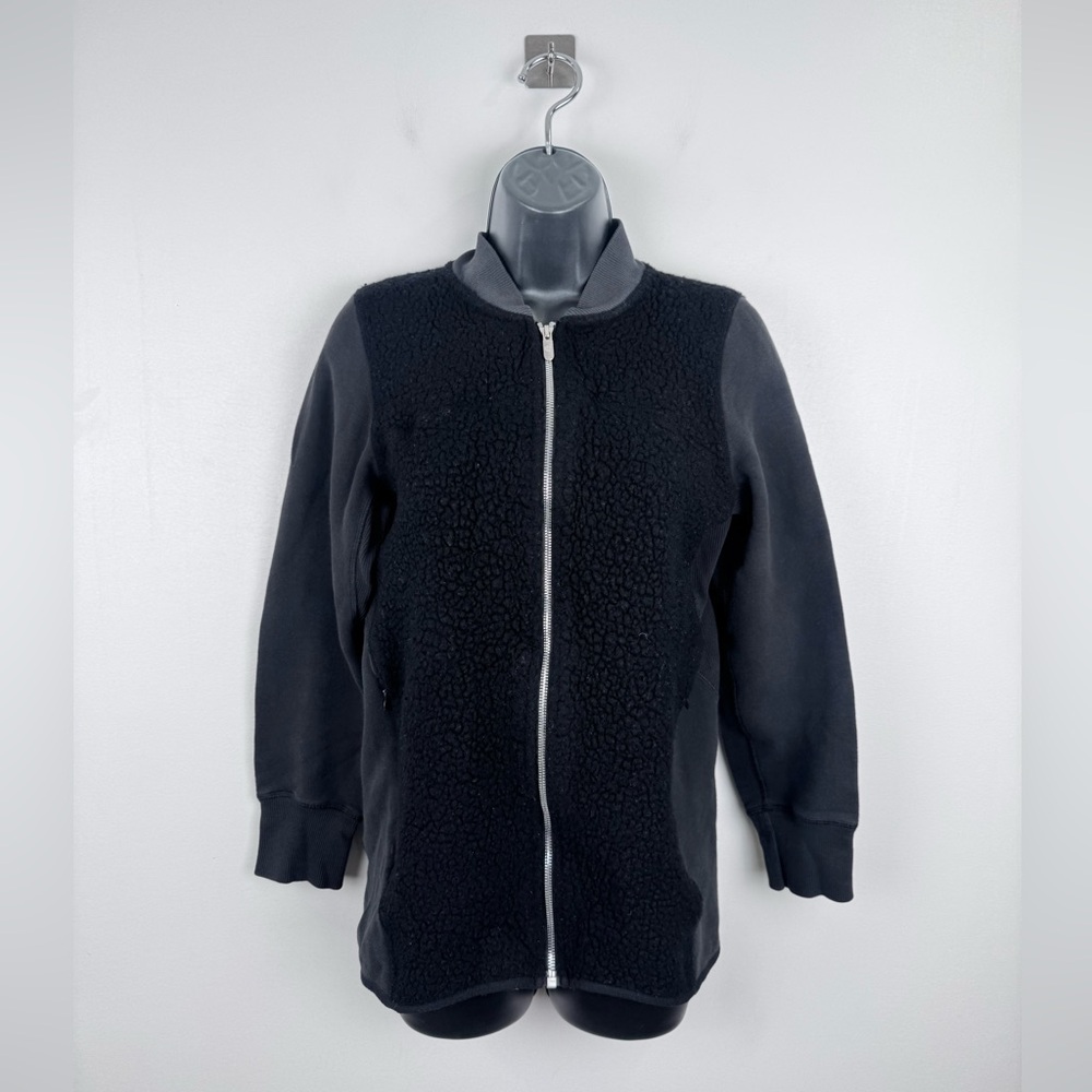 Lululemon Women Stand Out Sherpa Full Zip Jacket Size 8